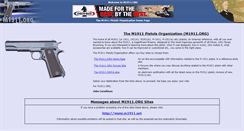 Desktop Screenshot of m1911.org